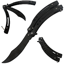 Butterfly blunt training knife