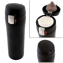 AG285B THERMAL MUG 450ML BLACK