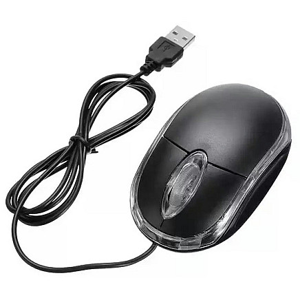 AK190 MINI WIRED OPTICAL MOUSE