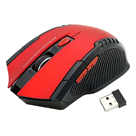 AK303C WIRELESS GAMING MOUSE RED