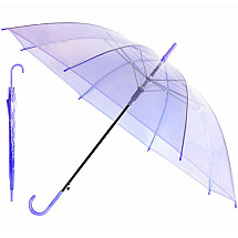 BQ13C UMBRELLA TRANSPARENT PURPLE