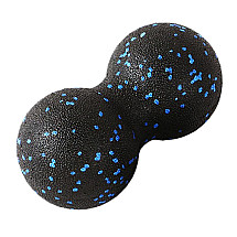 Double EPP Foam Ball for Physical Activity, Fitness, Yoga and Pilates - Flexible, Waterproof, Ideal for Spinal Muscle Massage and Pain Relief, Dimensions: 16 cm x 8 cm x 8 cm