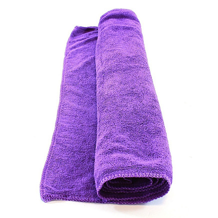 Īpaši uzsūcošs mikrošķiedras dvielis 50x100 cm violets