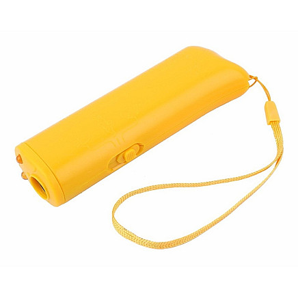 Отпугиватель собак со встроенным фонариком - компактная ультразвуковая защита от агрессивных собак, идеально подходит для дрессировки собак и ночных походов