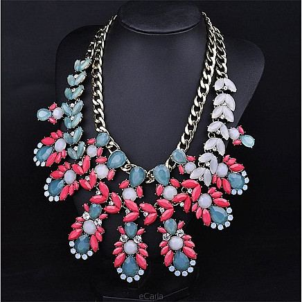 necklace necklace NZ18 XXL fuchsia