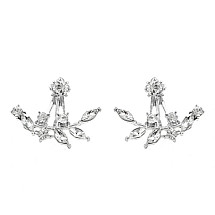 TRANSFERS EARRINGS BEHIND THE EAR K179 SILVER