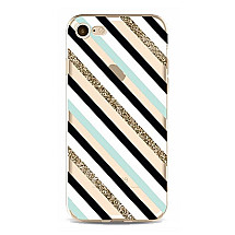 CASE FOR IPHONE 5/5S - BLACK MINT GLITTER ETUI16WZ11