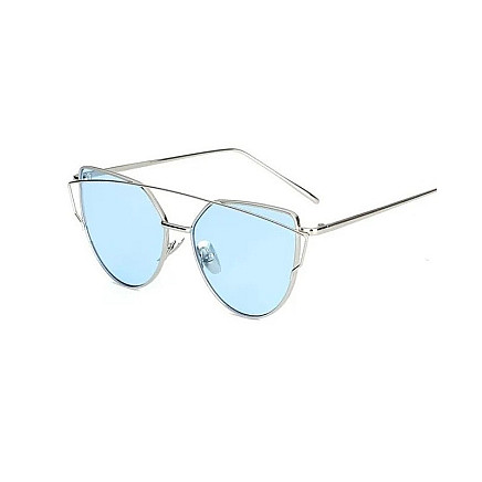 GLAM ROCK FASHION Sunglasses Blue Transparent OK21WZ15