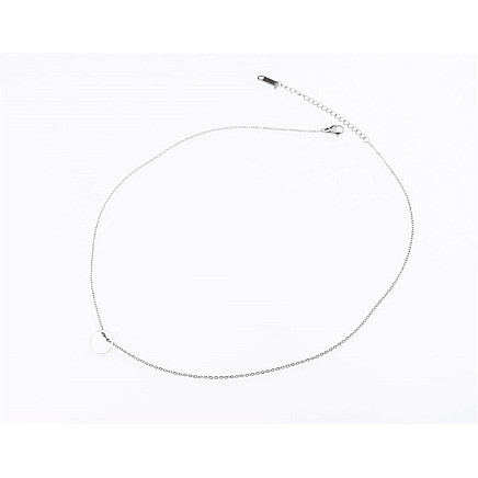 Ring NECKLACE, SURGICAL STEEL NST549S