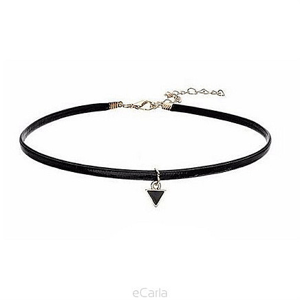 CHOKER NECKLACE WITH A TRIANGLE N275