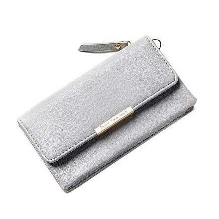 CLASSY WOMENS WALLET GRAY PW95SZ