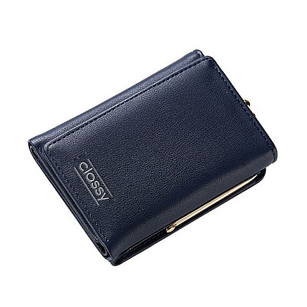 CLASSY WOMENS WALLET, NAVY BLUE PW96GRAN