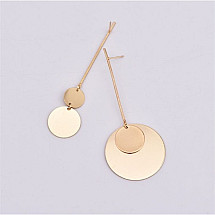 GOLD HOOP EARRINGS K988