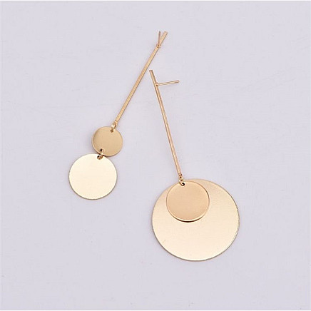 GOLD HOOP EARRINGS K988