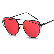 GLAM ROCK FASHION Mirrorless Sunglasses Red OK21WZ3