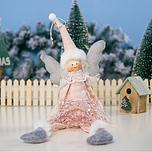 CHRISTMAS ANGEL CHRISTMAS sitting 38 cm MADE OF PLUSH ASN03R