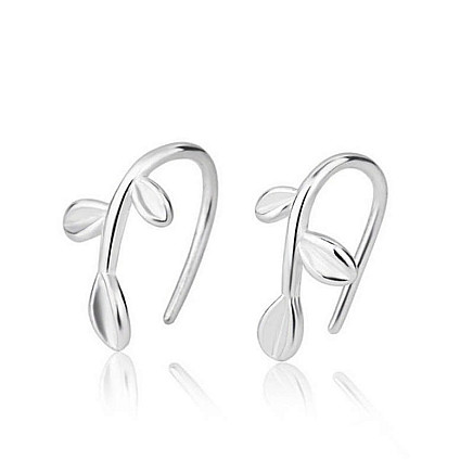 925 SILVER EARRINGS, RHODIUM PLATED MINI KST1834