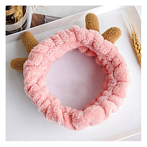 Cosmetic headband with decorative ears O378R