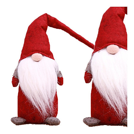 Santa Claus dwarf Christmas Christmas 44 cm made of plush KSN22CZE