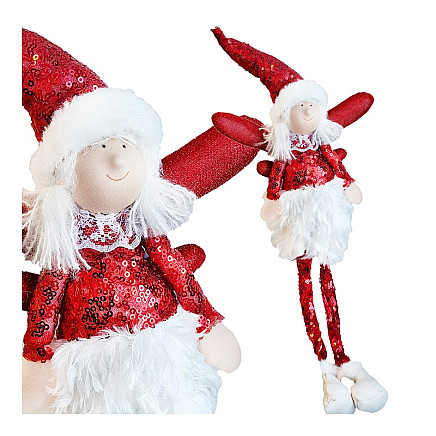 CHRISTMAS ANGEL CHRISTMAS sitting 50 cm MADE OF PLUSH ASN01CZE