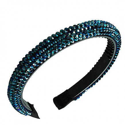 HAIRBAND Crystal Black O414CZ