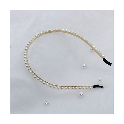 DECORATIVE PEARL HAIRBAND O423