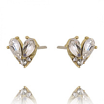 Gold Earrings K1614