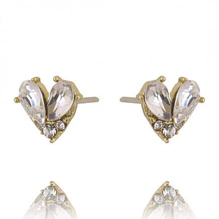 Gold Earrings K1614