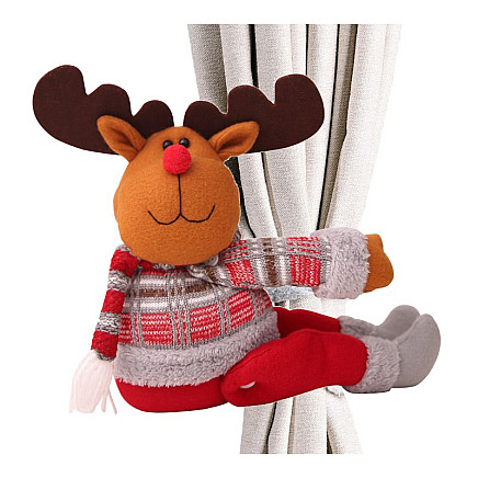 Christmas reindeer Christmas on Velcro 34 cm Norwegian Patterns KSN39