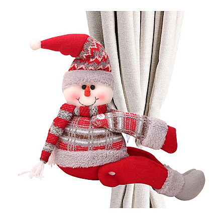 Christmas snowman Christmas on Velcro 34 cm Norwegian Patterns KSN40