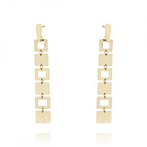 Earrings made of gold-plated stainless steel KST2832