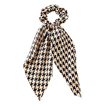 Hair elastic, long houndstooth scarf, PIN UP GUM94