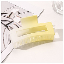 Hairpin buckle XL ombre yellow 8.5 cm SP147ZO