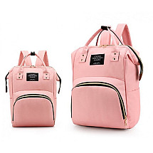 Bag, stroller organizer, backpack for mother, Pink PLM10R