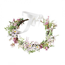 Wreath headband flowers wreath BOHO W93