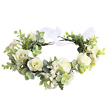 Wreath headband flowers wreath BOHO W96