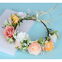 Wreath headband flowers wreath BOHO W99