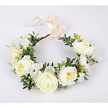 Wreath headband wreath BOHO flowers W105