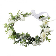 Wreath headband wreath BOHO flowers W83