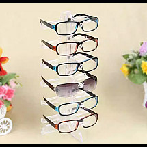 Display, glasses stand, 6 levels, transparent E67