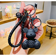 Black Teddy Bear keychain BRL238