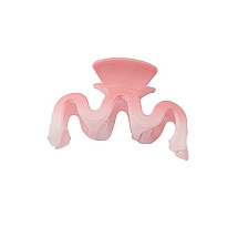 XL buckle hairpin ombre pink 9 cm SP219