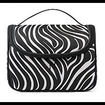 Zebra extendable cosmetic bag KS76