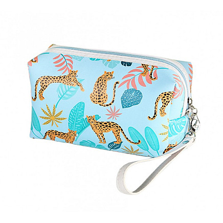 Extendable longitudinal cosmetic bag safari case KS80