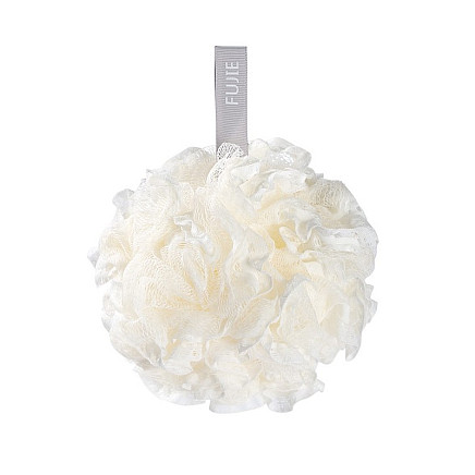 Wet body wash sponge brush XL 14 cm ruffles GB01K