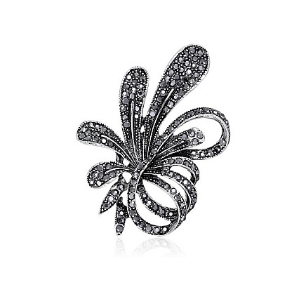 CRYSTAL decorative brooch BZ108