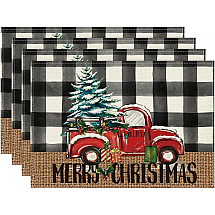 Christmas table mat 30x45 cm rectangular MP28