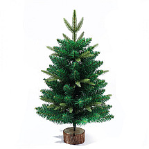 ARTIFICIAL CHRISTMAS TREE like a real one on a PE+PVC spruce trunk 60 CM DENSE CH60