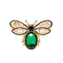 CRYSTAL INSECT decorative brooch BZ131