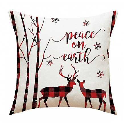 Pillowcase 45 x 45 cm Christmas motif BOHO POD123